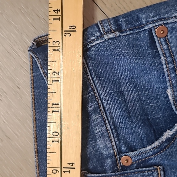 EUC Madewell Jeans Women's sz 25 The Perfect Vintage Jean Button Fly Denim - Picture 10 of 14